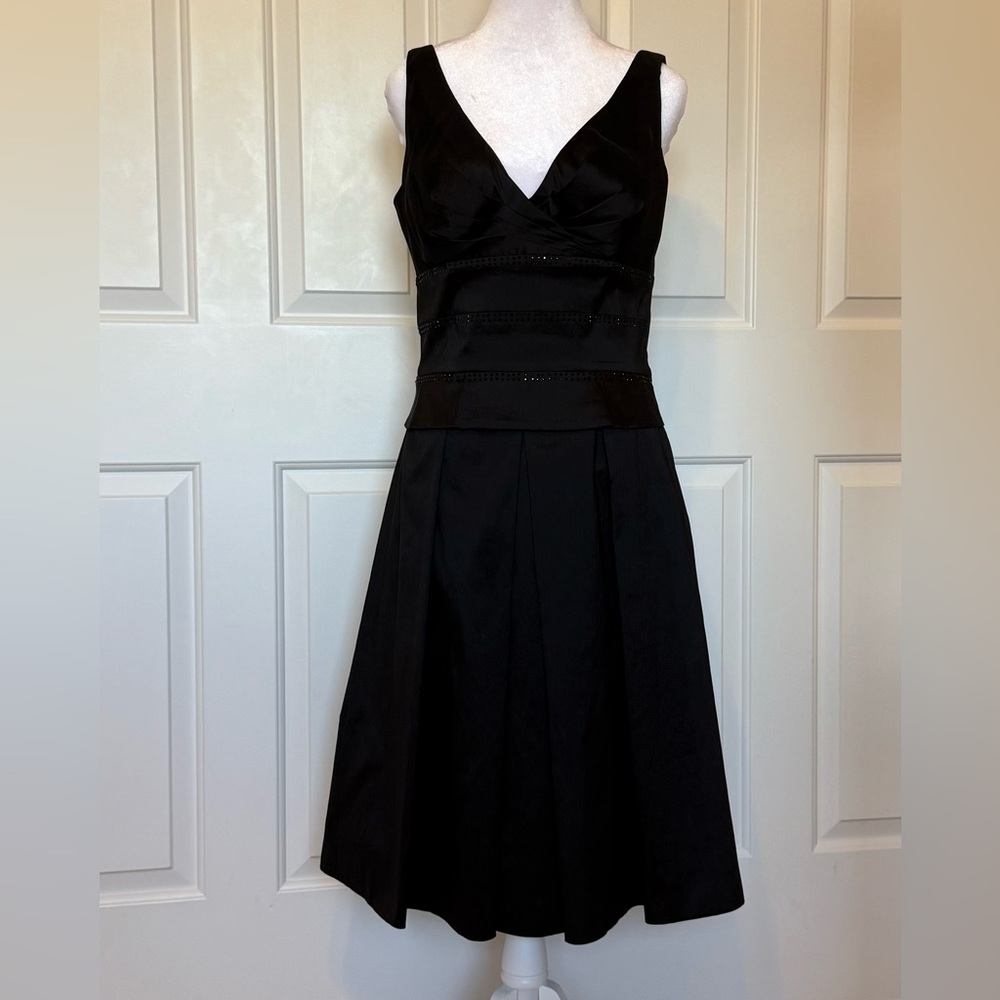 OC by OC Black Cocktail Dress